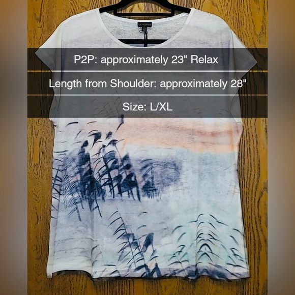 NWT Coco + Carmen 3D Floral Print Top - S/M & L/XL - Picture 6 of 7